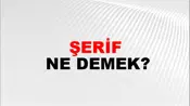 Şerif