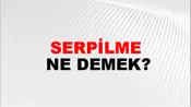 Serpilme