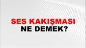 Ses Kakışması