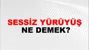 Sessiz Yürüyüş