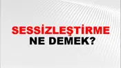 Sessizleştirme