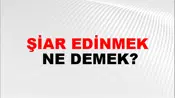 Şiar Edinmek