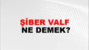 Şiber Valf