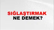 Sığlaştırmak