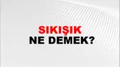 Sıkışık