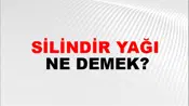 Silindir Yağı