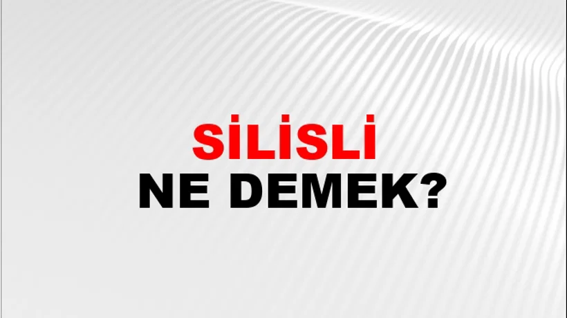 Silisli Silisli