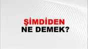 Şimdiden