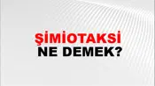 Şimiotaksi