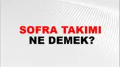 Sofra Takımı