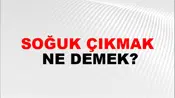Soğuk Çıkmak
