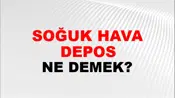 Soğuk Hava Deposu