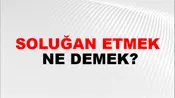 Soluğan Etmek