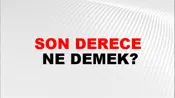 Son Derece