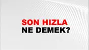 Son Hızla