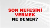 Son Nefesini Vermek