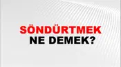 Söndürtmek