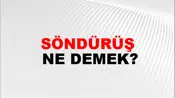 Söndürüş