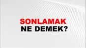 Sonlamak