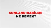 Sonlandırabilme