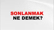Sonlanmak