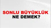 Sonlu Büyüklük
