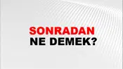 Sonradan