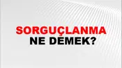 Sorguçlanma