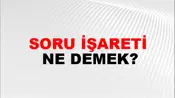 Soru İşareti