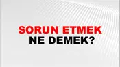 Sorun Etmek