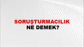 Soruşturmacılık