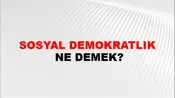 Sosyal Demokratlık
