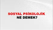 Sosyal Psikolojik