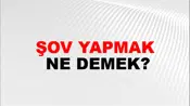 Şov Yapmak