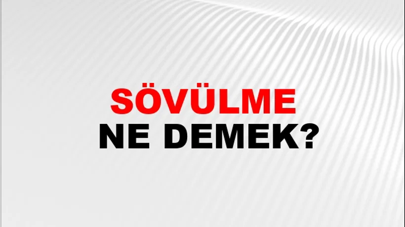 Sövülme Sövülme