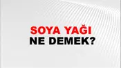 Soya Yağı