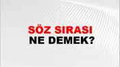 Söz Sırası