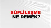 Süflileşme