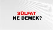 Sülfat