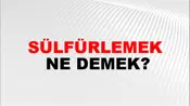 Sülfürlemek
