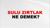 Sulu Zırtlak