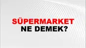 Süpermarket