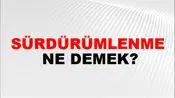Sürdürümlenme