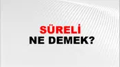 Süreli