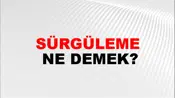 Sürgüleme