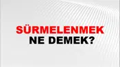 Sürmelenmek