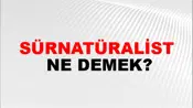 Sürnatüralist