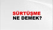 Sürtüşme