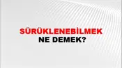 Sürüklenebilmek
