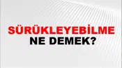 Sürükleyebilme